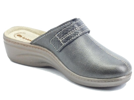 InBlu InBlu Ly 000061 Canna Fucile Pantofole Donna Anatomiche con regolazione a strappo Canna Fucile