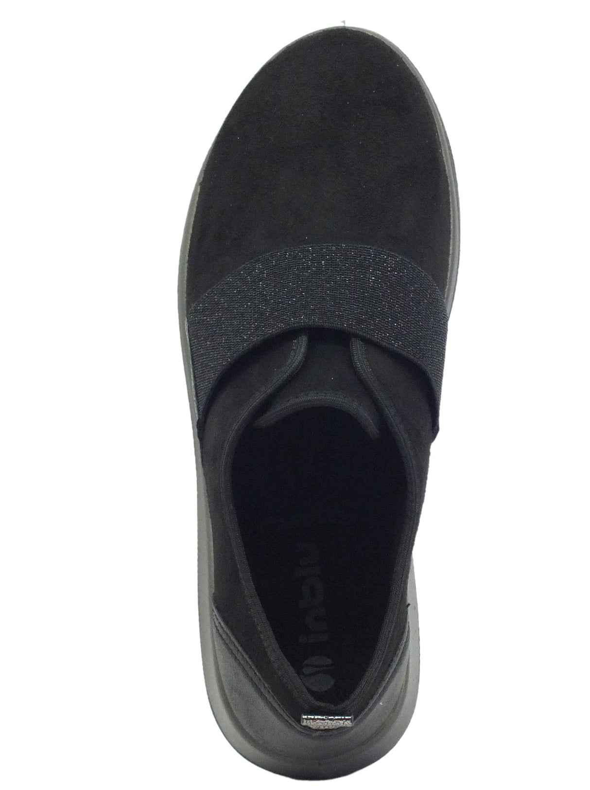 InBlu InBlu WG000008 Nero Mocassini per Donna in tessuto nero Nero