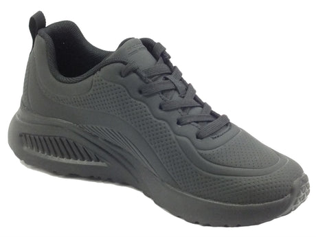 Skechers Skechers 117151 How Street Black Scarpe Sportive per Donna in ecopelle Black