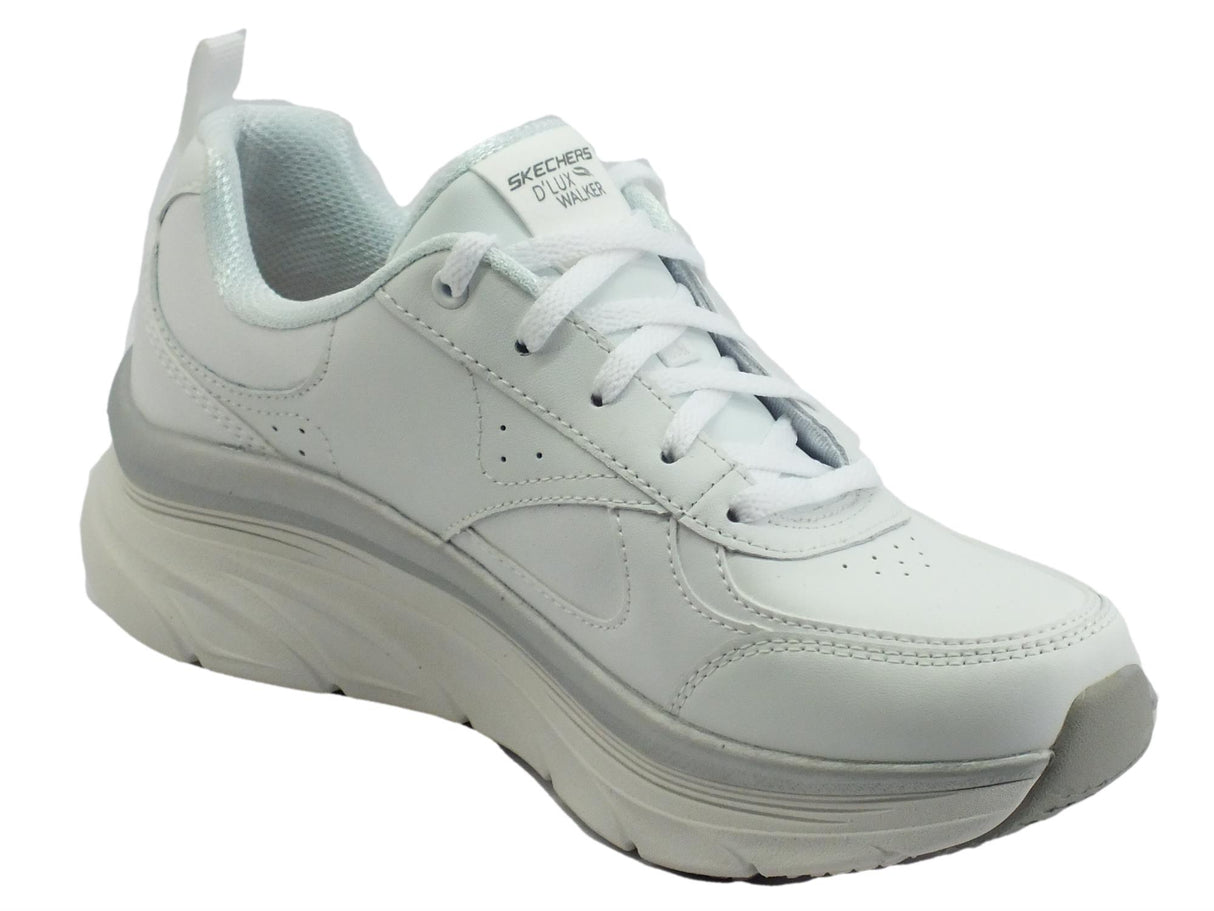 Skechers Skechers 149312 D'Lux Walker Timeless Path White Scarpe sportive per Donna White