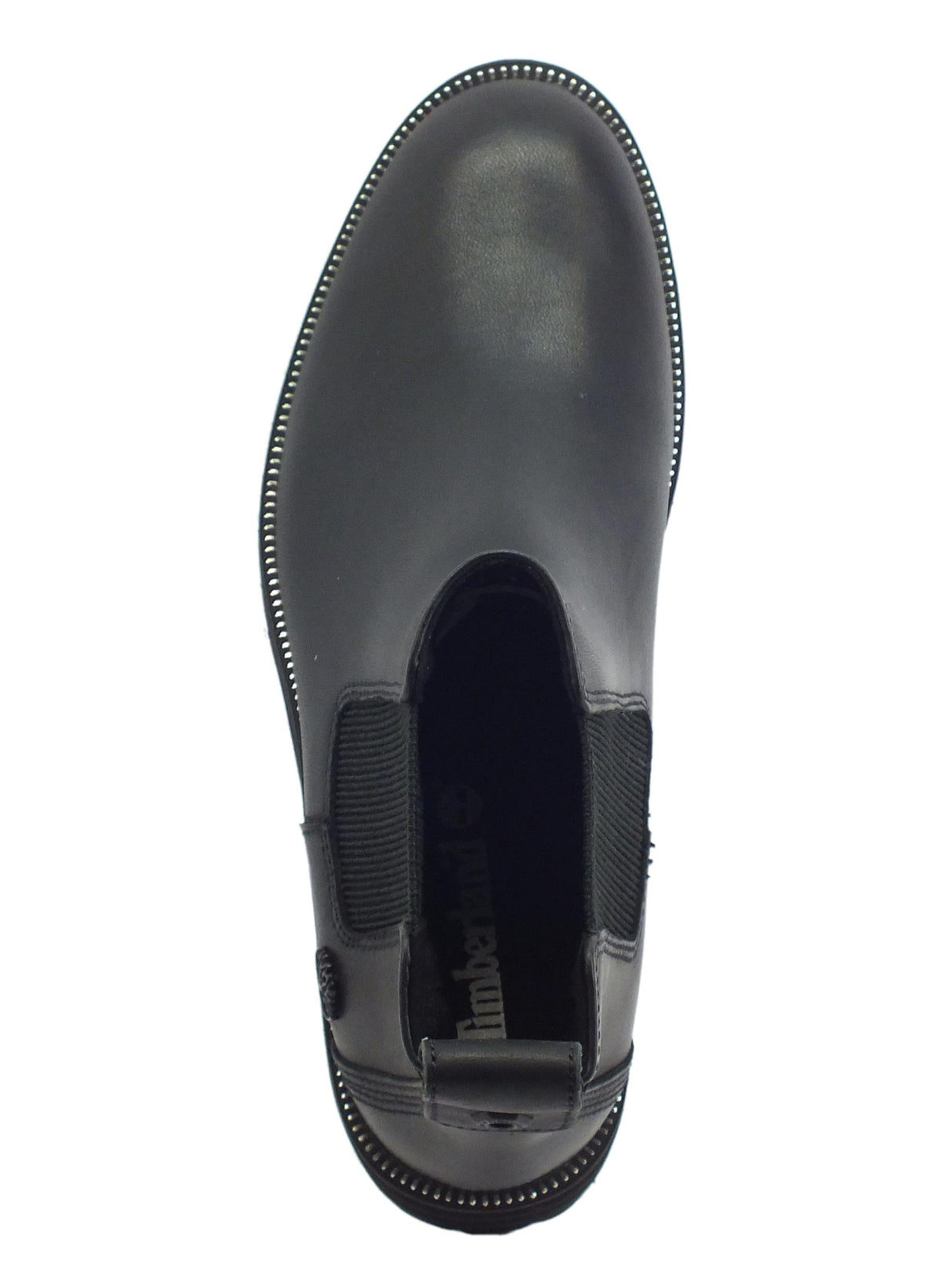 Timberland Timberland 0A2KRE London Square Black Tronchetti per Donna modello Beatles in pelle nero