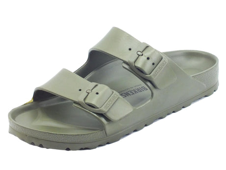 Birkenstock Birkenstock 1019152 Arizona EVA Khaki Sandali per Donna doppia fibia in gomma Khaki