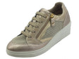 ENVAL Soft ENVAL Soft 1755622 Capra Champagne Sneakers Confort per Donna in pelle champagne Champagne