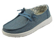 Hey Dude HeyDude Wendy Sparkling Blue Stone Scarpe per Donna in tessuto blu cangiante Blue Stone
