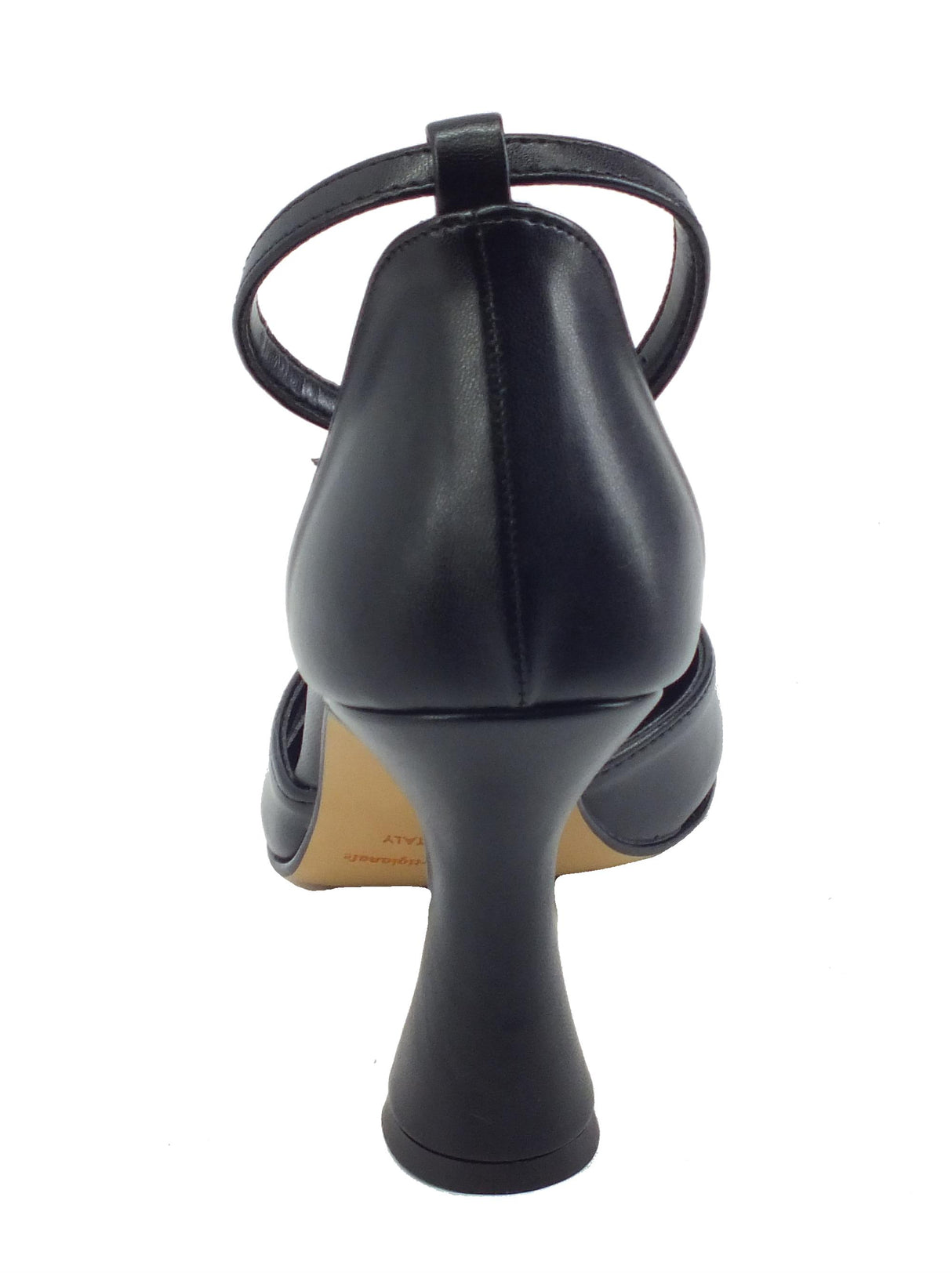 Nacrèe Nacrèe 410R021 Cap Nero Sandali eleganti per Donna a punta tacco alto Nero