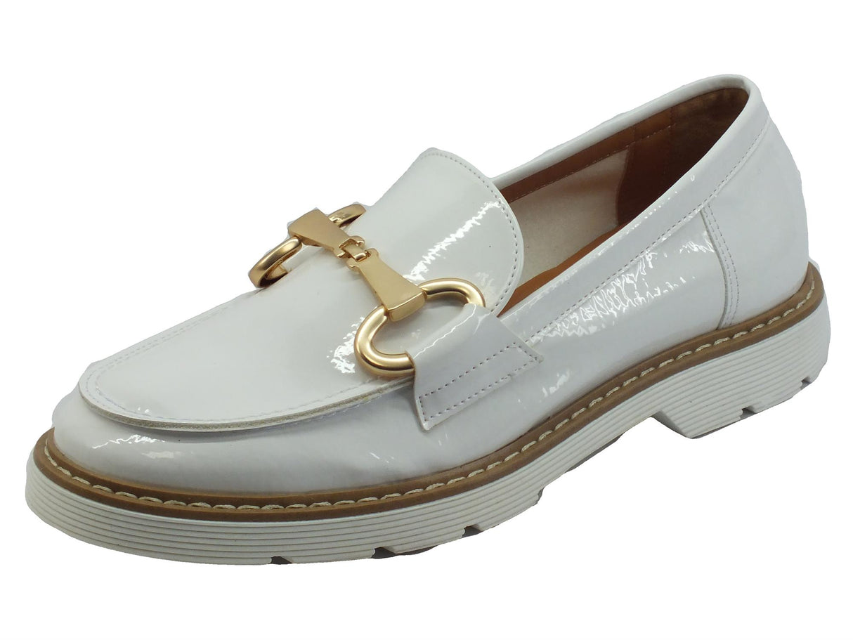 Nacrèe Nacrèe 765002 Napl Bianco Mocassini eleganti per Donna in venice Bianco