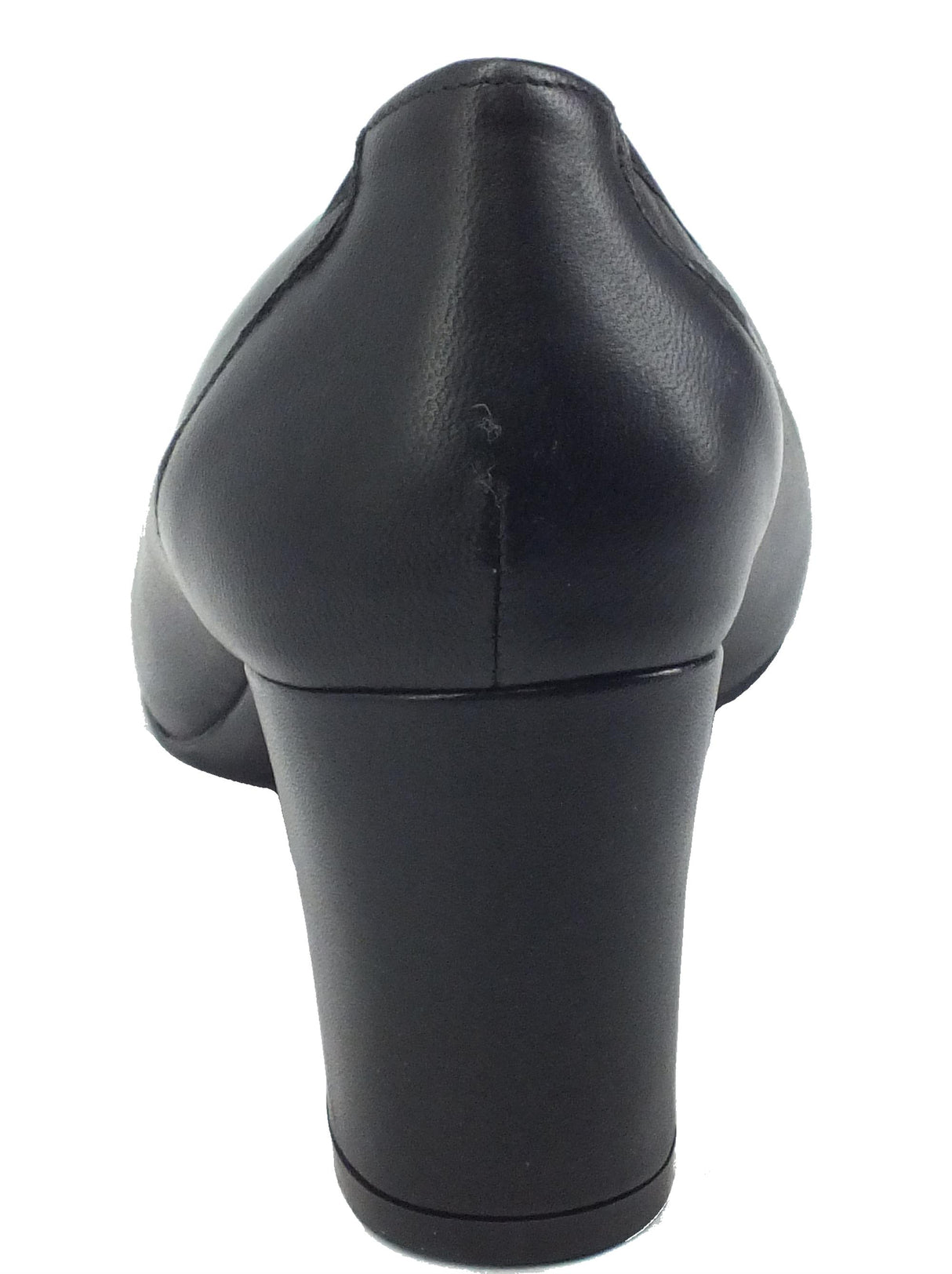 Melluso Melluso D110B Nero Decoltè per Donna in pelle con tacco medio Nero