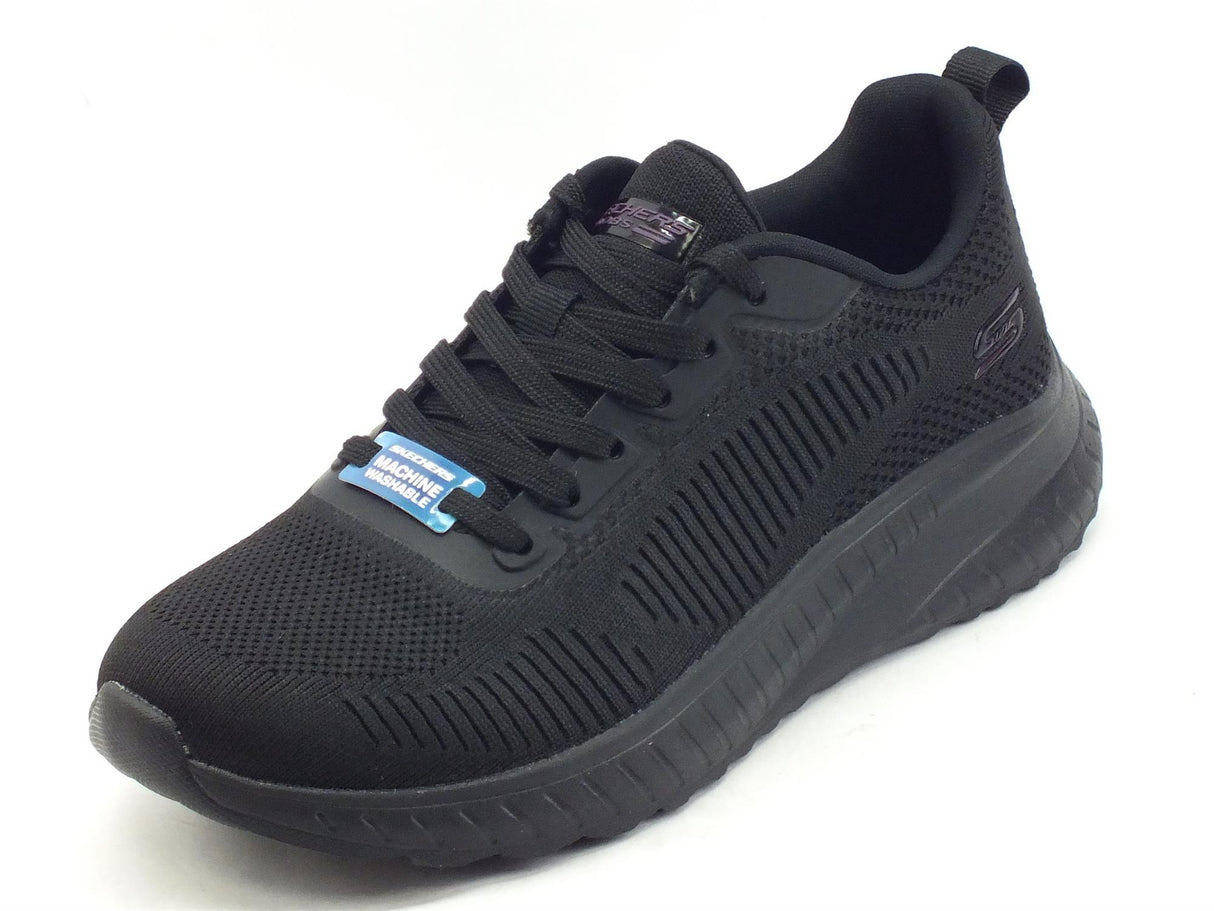 Skechers Skechers Bobs Sport 117209 Face Off Black Scarpe Sportive per Donna in tessuto Black