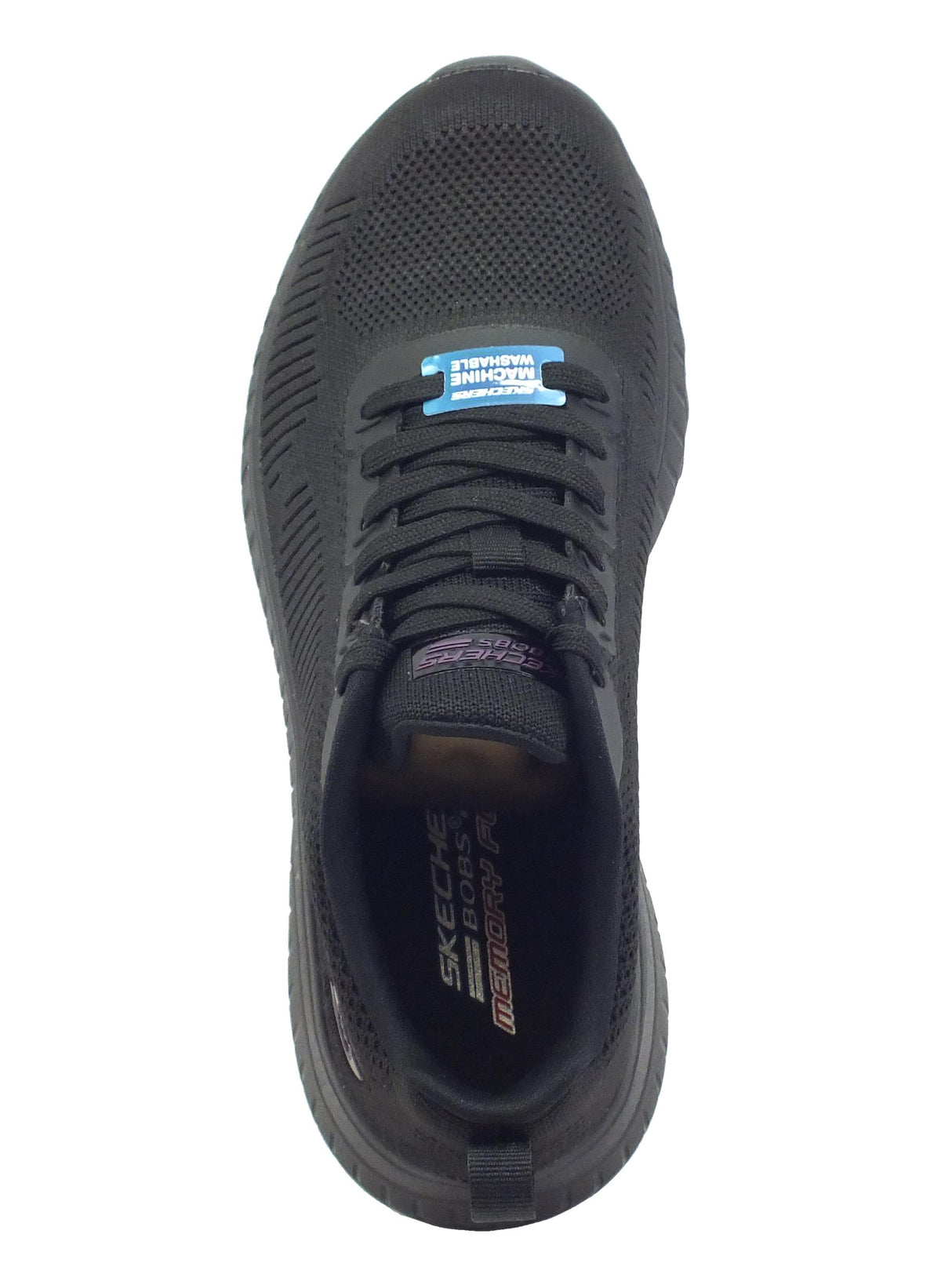Skechers Skechers Bobs Sport 117209 Face Off Black Scarpe Sportive per Donna in tessuto Black