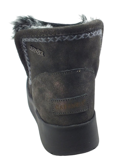 CafèNoir CAFèNOIR DZ6110 Peltro Mammuttini per Donna in nabuk con ecopellicciotto Peltro