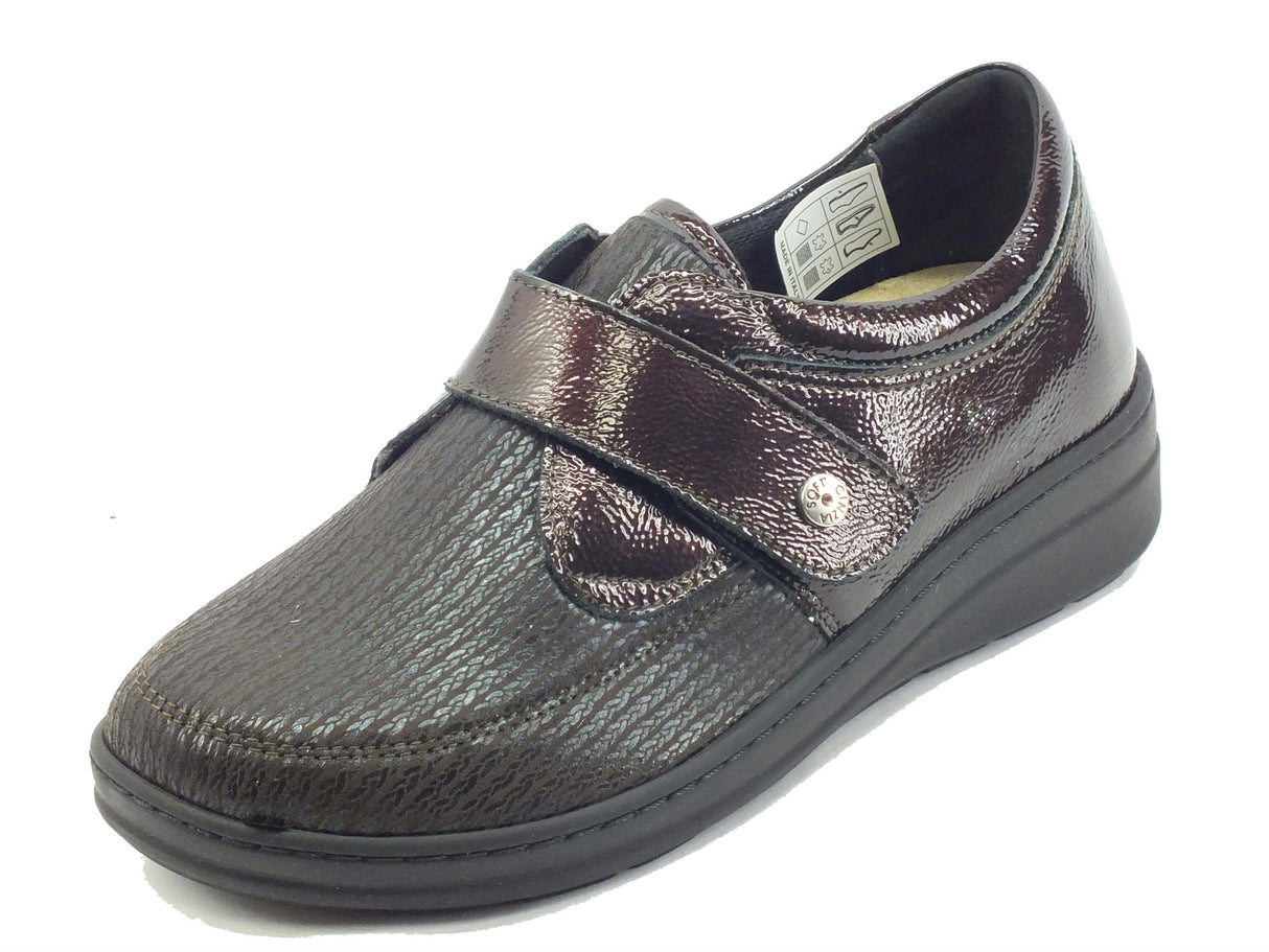 Cinzia Soft Cinzia Soft IM54018MVV Testa di Moro Sneakers Confort per Donna pelle doppia chiusura lampo Testa di Moro