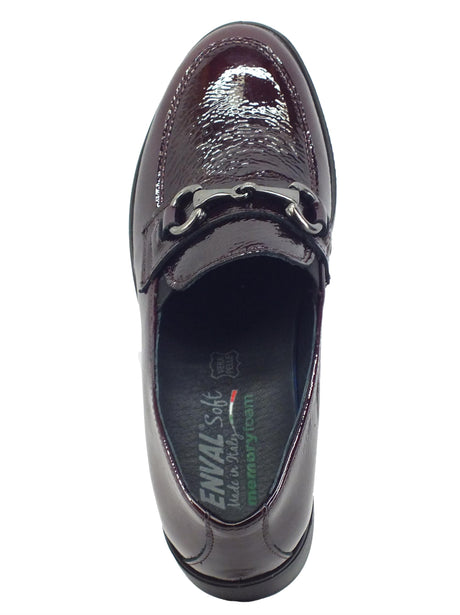 ENVAL Soft ENVAL Soft 2752122 Naplak Bordò Mocassini Confort per Donna in vernice Bordò
