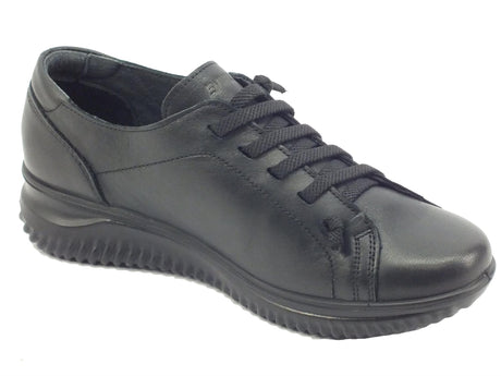 ENVAL Soft ENVAL Soft 2768000 Nauk Canyon Nero Scarpe Confort per Donna in pelle con allaccio rapido Nero