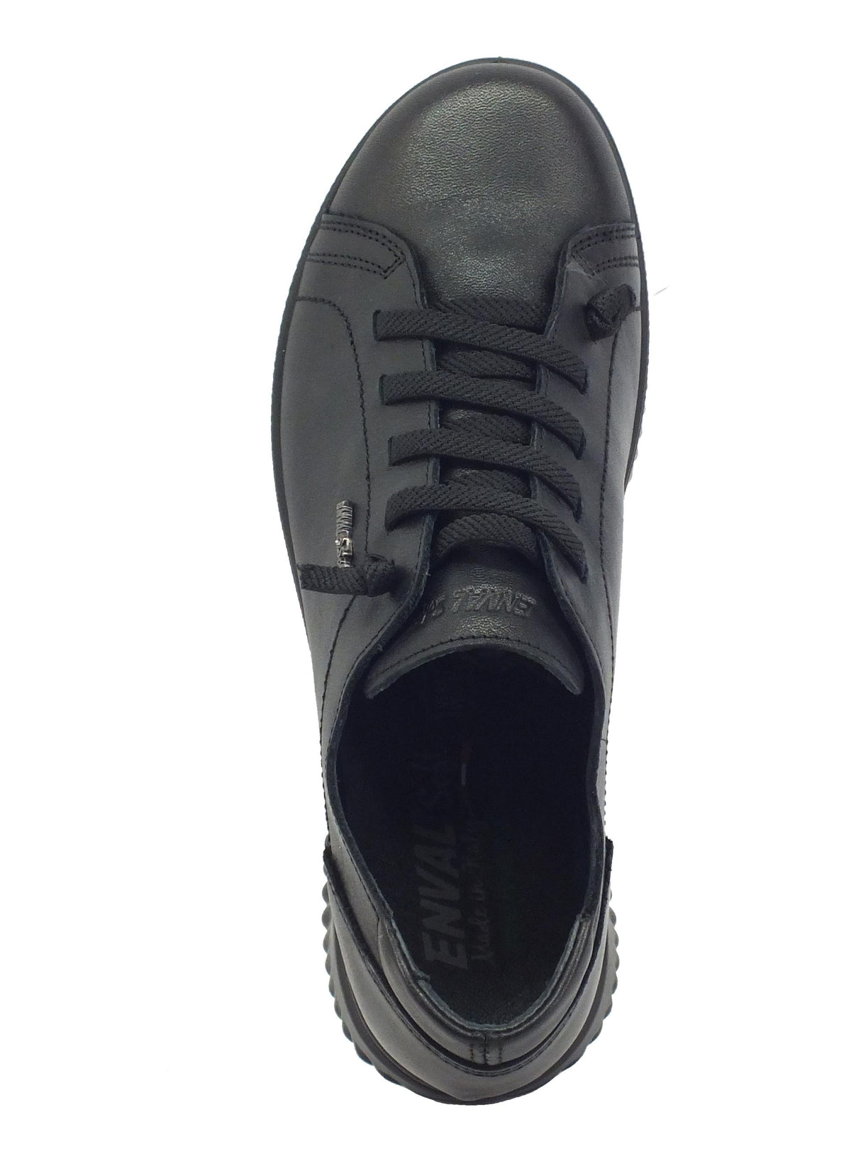 ENVAL Soft ENVAL Soft 2768000 Nauk Canyon Nero Scarpe Confort per Donna in pelle con allaccio rapido Nero