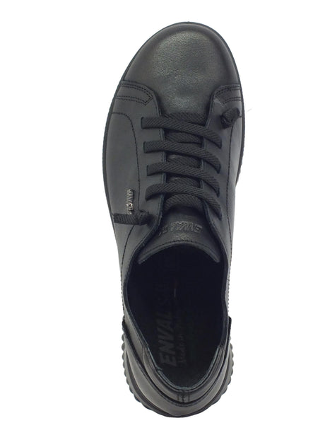 ENVAL Soft ENVAL Soft 2768000 Nauk Canyon Nero Scarpe Confort per Donna in pelle con allaccio rapido Nero