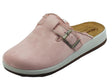 InBlu InBlu CT000020 Rosa Pantofole per Donna in tessuto vellutato rosa con fibietta rosa