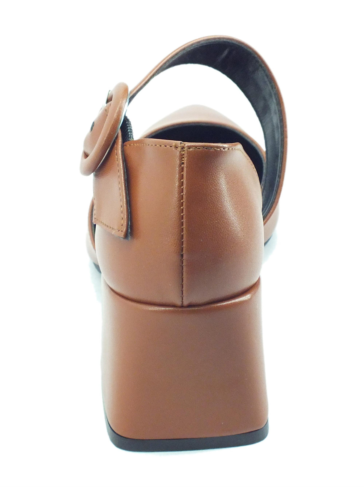 Nacrèe Nacrèe 145M018 Vit Cuoio Sandali eleganti per Donna a punta tacco medio Cuoio