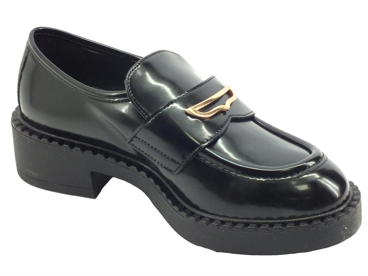 Nacrèe Nacrèe 2019019 Pool Nero Mocassini eleganti per Donna modello classico Nero