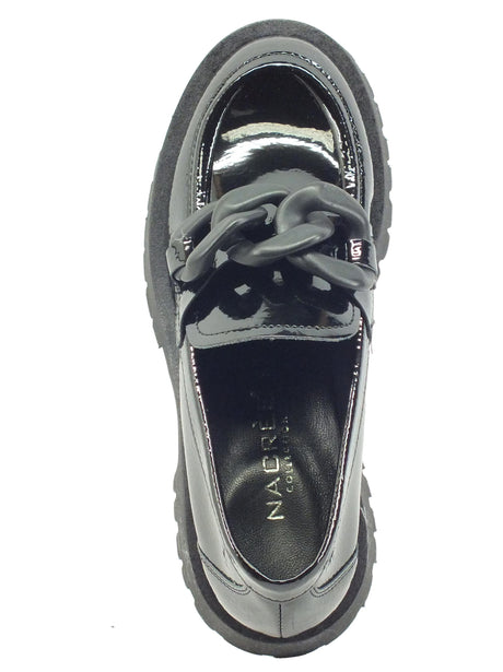 Nacrèe Nacrèe 631023 Naplak Nero Mocassini eleganti per Donna modello classico Nero