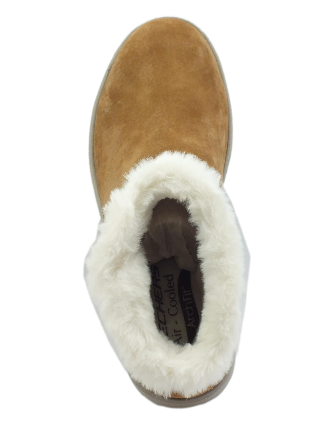 Skechers Skechers 144470 Arch Fit Elegant Chestnut Tronchetti per Donna in nabuk con ecopellicciotto Fit Elegant Chestnut