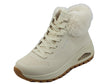 Skechers Skechers 167274 Uno Rugged Fall Air Natural Tronchetti per Donna in ecopelle bianca con pile Bianco Panna