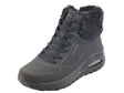 Skechers Skechers 167274 Uno Rugged Fall Air Black Tronchetti per Donna in ecopelle nera con pile nero