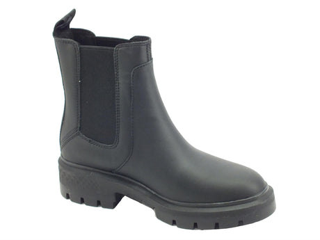 Timberland Timberland 0A5ND7 Cortina Valley Black Scarponcini per Donna modello Beatles in pelle nero