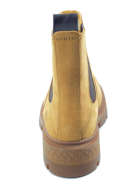 Timberland Timberland 0A5VAG Cortina Valley Nubuck Scarponcini per Donna modello Beatles in nabuk giallone giallone