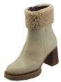 Wonders Wonders H-5205 Indios Cream Tronchetti eleganti per Donna in pelle con pellicciotto Indios Cream