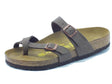 Birkenstock Sandali Birkenstock per donna marrone con sottopiede anatomico MOCCA