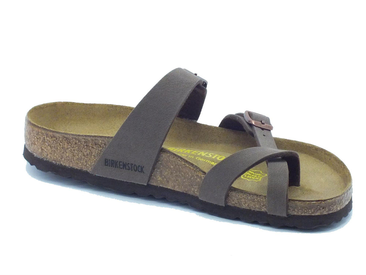 Birkenstock Sandali Birkenstock per donna marrone con sottopiede anatomico MOCCA