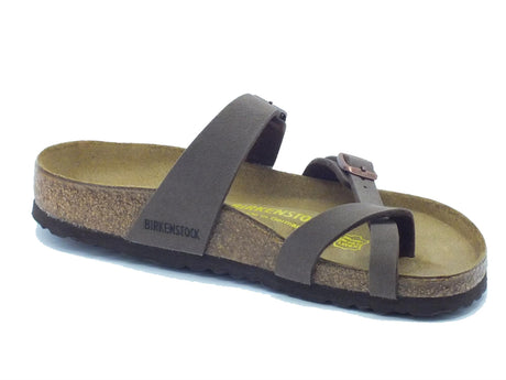 Birkenstock Sandali Birkenstock per donna marrone con sottopiede anatomico MOCCA