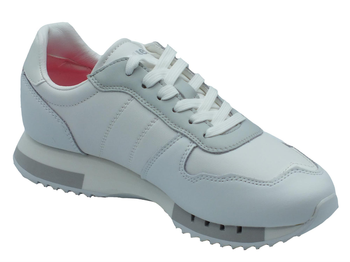 Blauer USA Blauer USA MelRose White Scarpe sportive per Donna in pelle bianco White