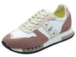 Blauer USA Blauer USA MelRose White Rose Scarpe sportive per Donna in nabuk rosa e tessuto tecnico bianco White Rose