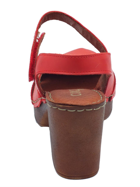 Cinzia Soft Cinzia Soft PQ1145370 Lollipop Sandali con tacco alto per Donna in pelle con plateau Lollipop