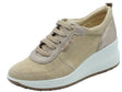 ENVAL Soft ENVAL Soft 3755522 Beige Sneakers Confort per Donna in tessuto zeppa interna alta Beige