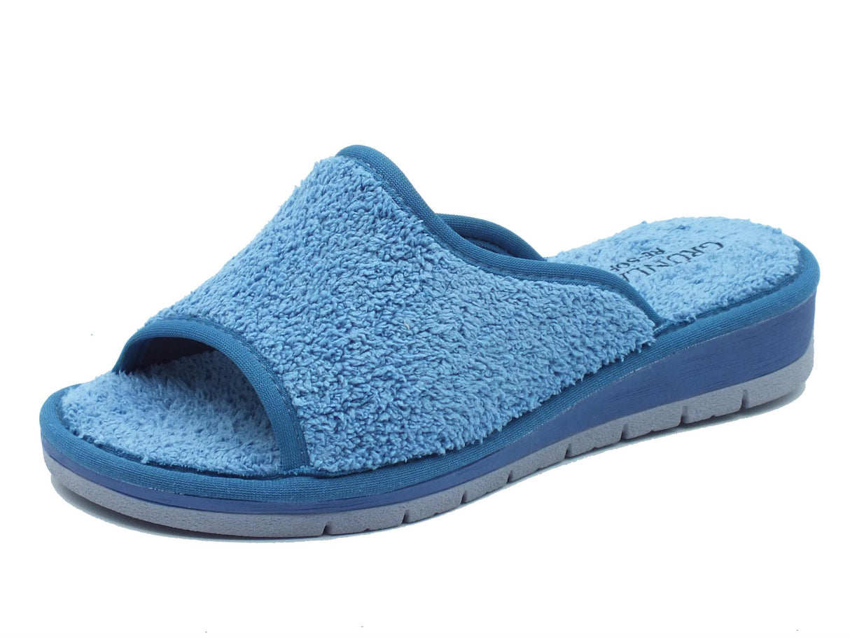 Grunland Grunland DOLA CI1317 Avio Pantofole per Donna in spugna Avio