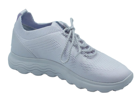 Geox Geox D15NUA Spherica White Scarpe Sportive per Donna in tessuto White