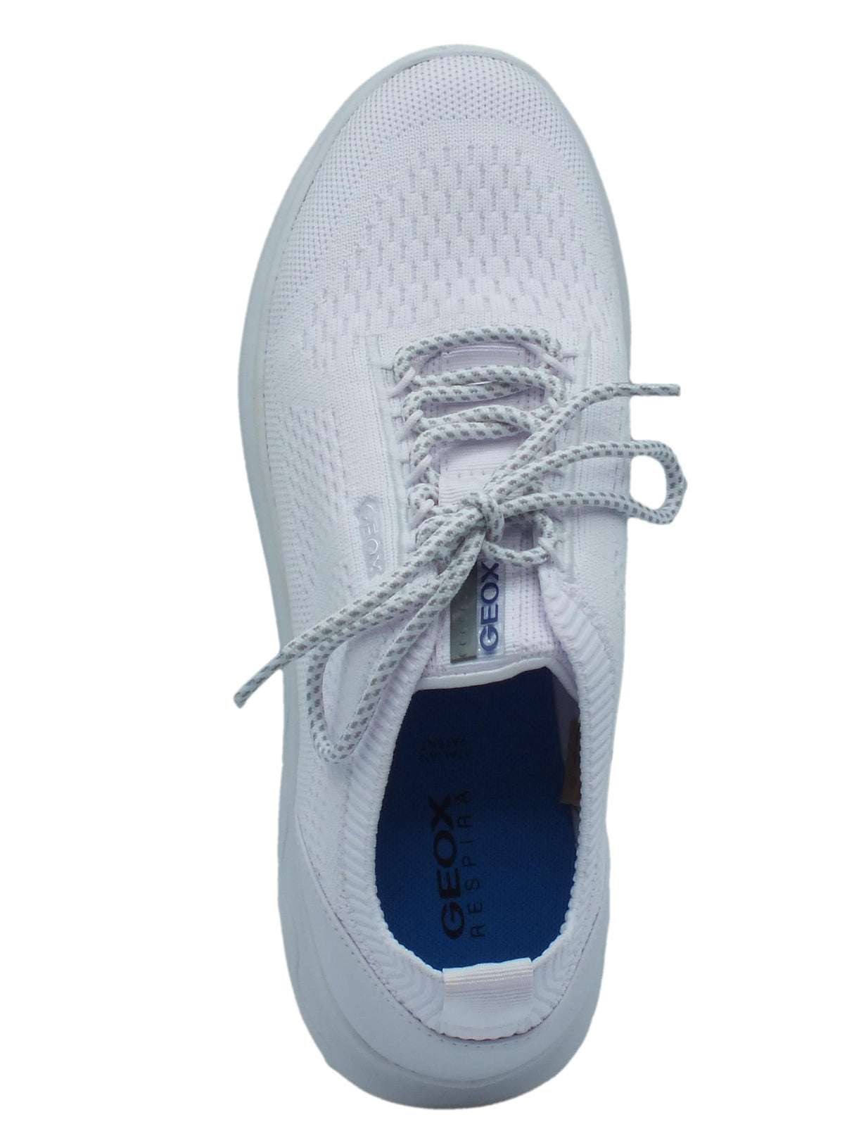 Geox Geox D15NUA Spherica White Scarpe Sportive per Donna in tessuto White