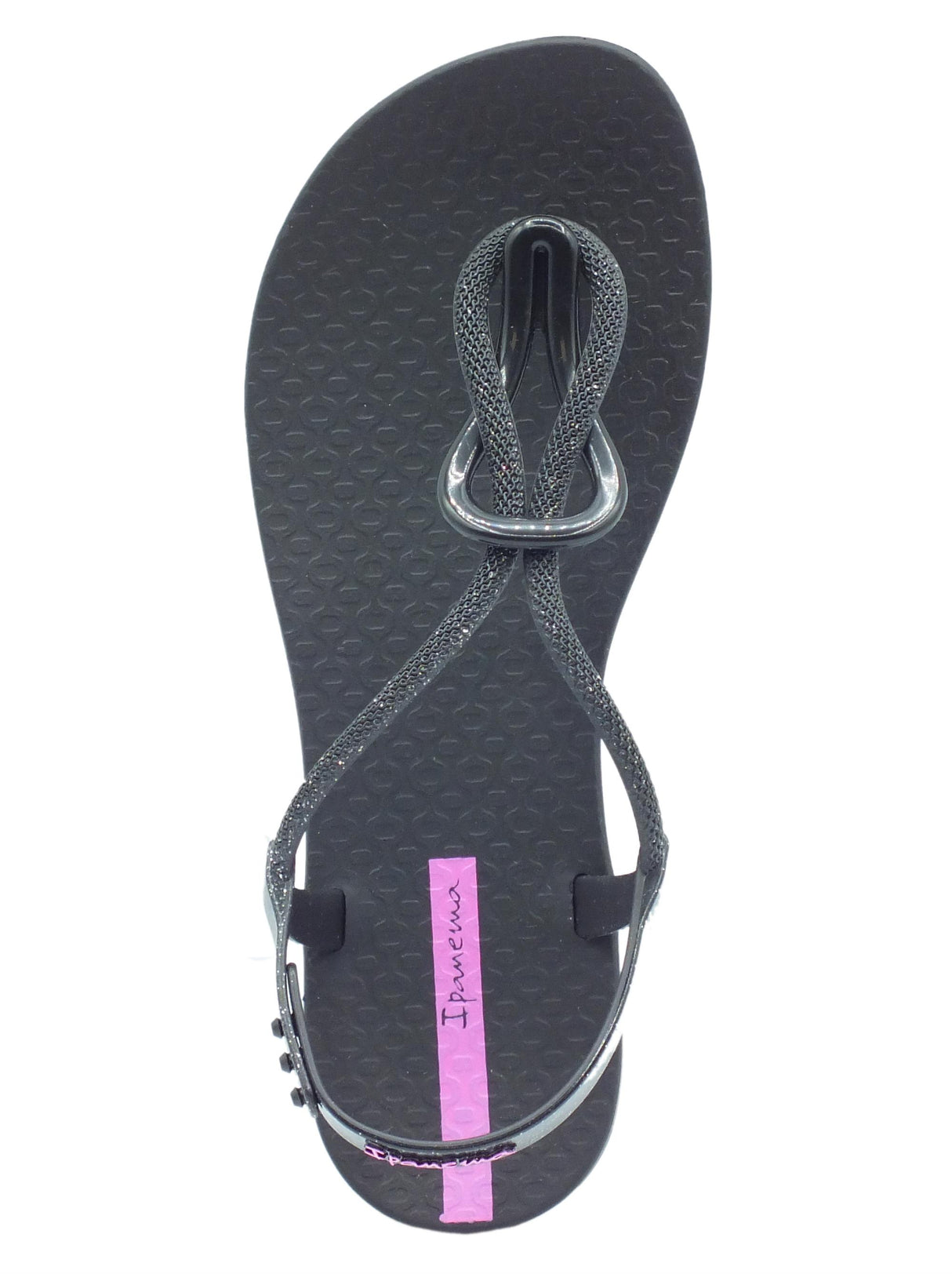Ipanema Ipanema 83247 Trendy Fem Black Infradito per Donna in gomma con fibietta di regolazione Black