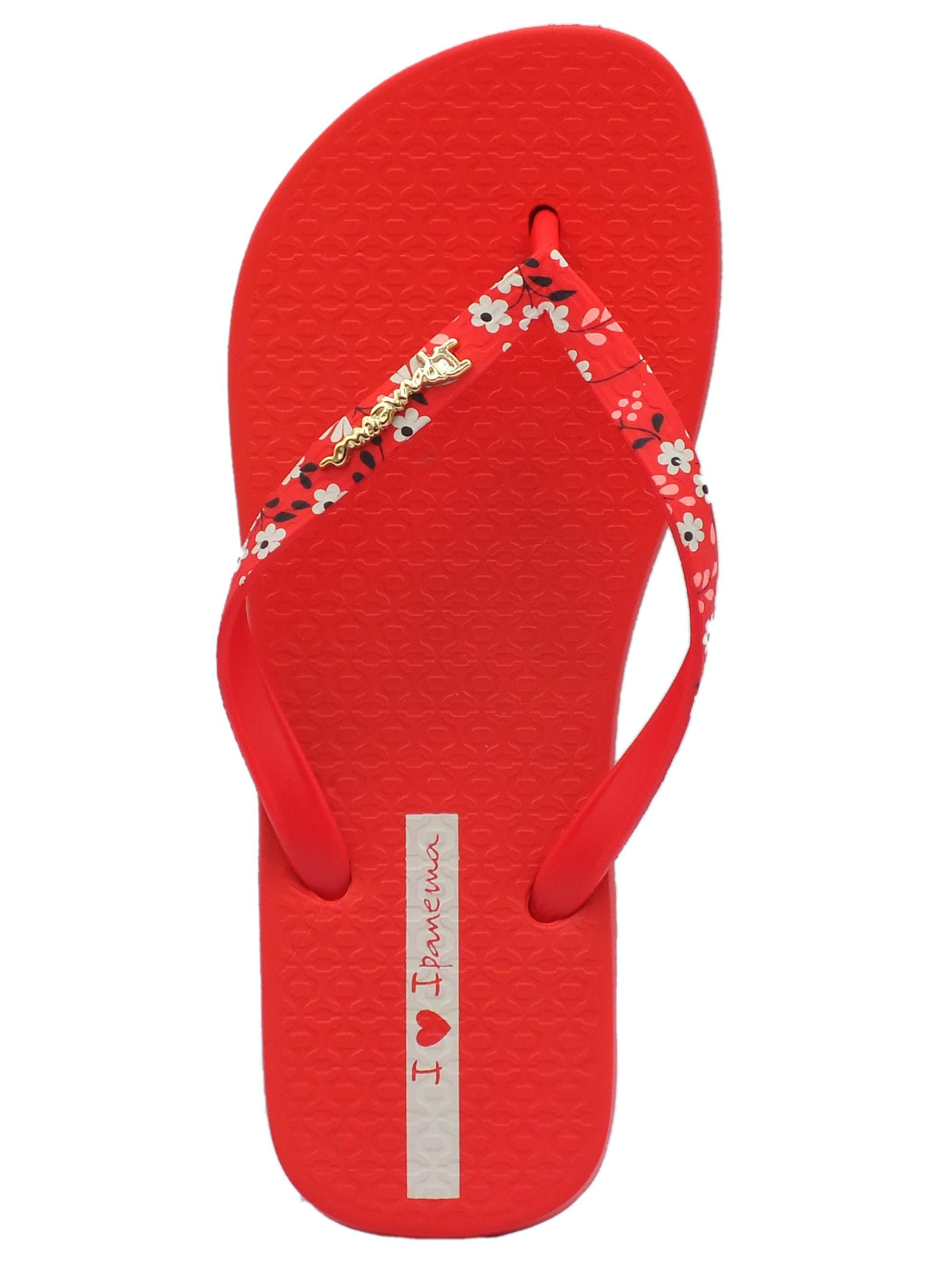 Ipanema Ipanema 83443 Duna Fem Red Infradito per Donna in gomma con zeppetta bassa Red