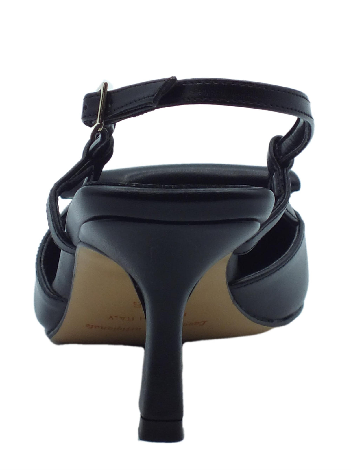 Nacrèe Nacrèe 396049 Cap Nero Sandali eleganti per donna tacco medio Nero