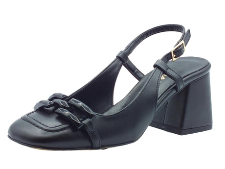 Nacrèe Nacrèe 584018 Napp Nero Decoltè aperto per donna tacco medio Napp nero