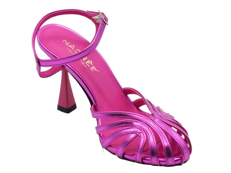 Nacrèe Nacrèe 4858006 Charm Fuxia Sandali eleganti per Donna in ecopelle con tacco alto charm fucsia