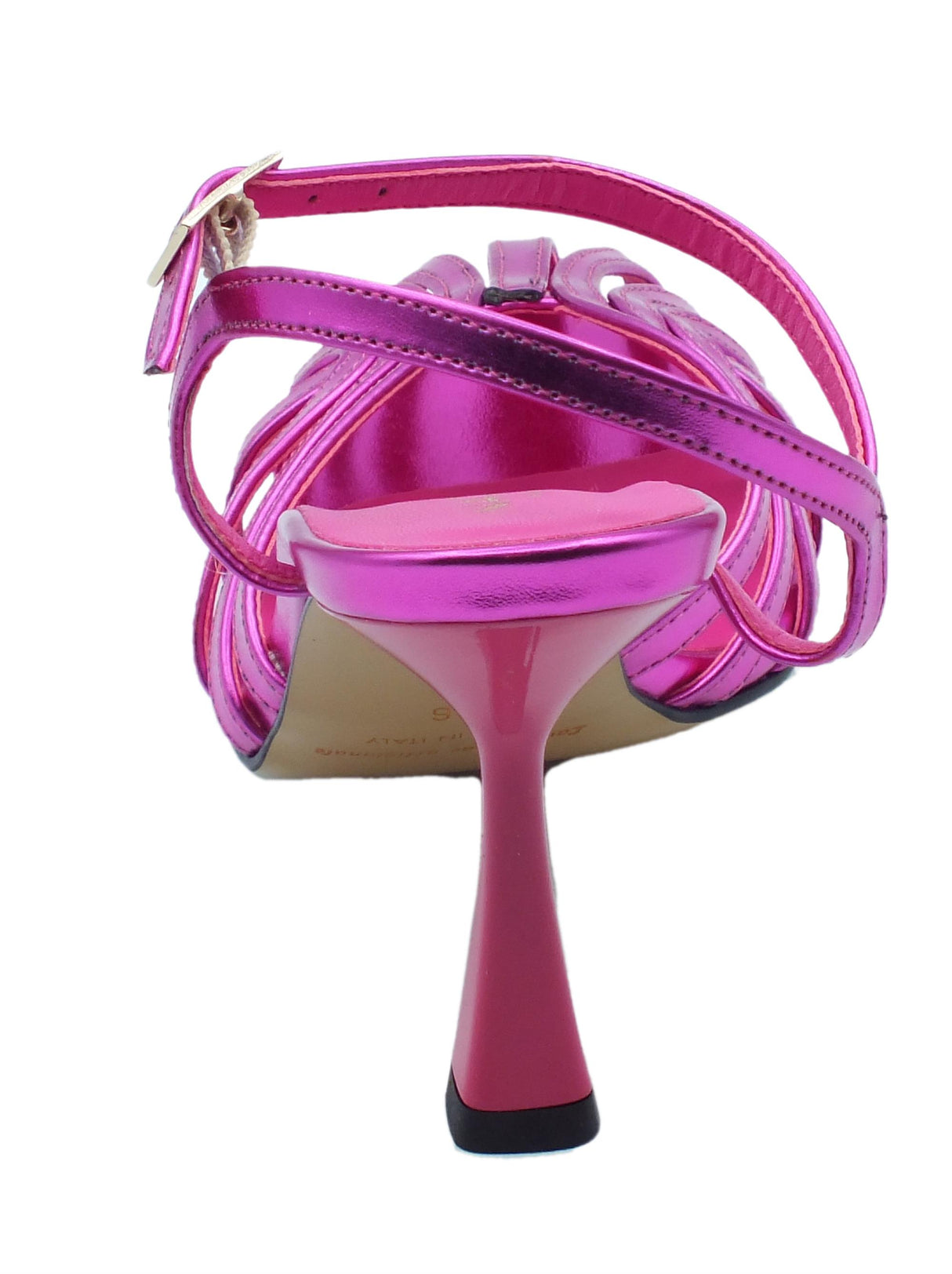 Nacrèe Nacrèe 4858006 Charm Fuxia Sandali eleganti per Donna in ecopelle con tacco alto charm fucsia