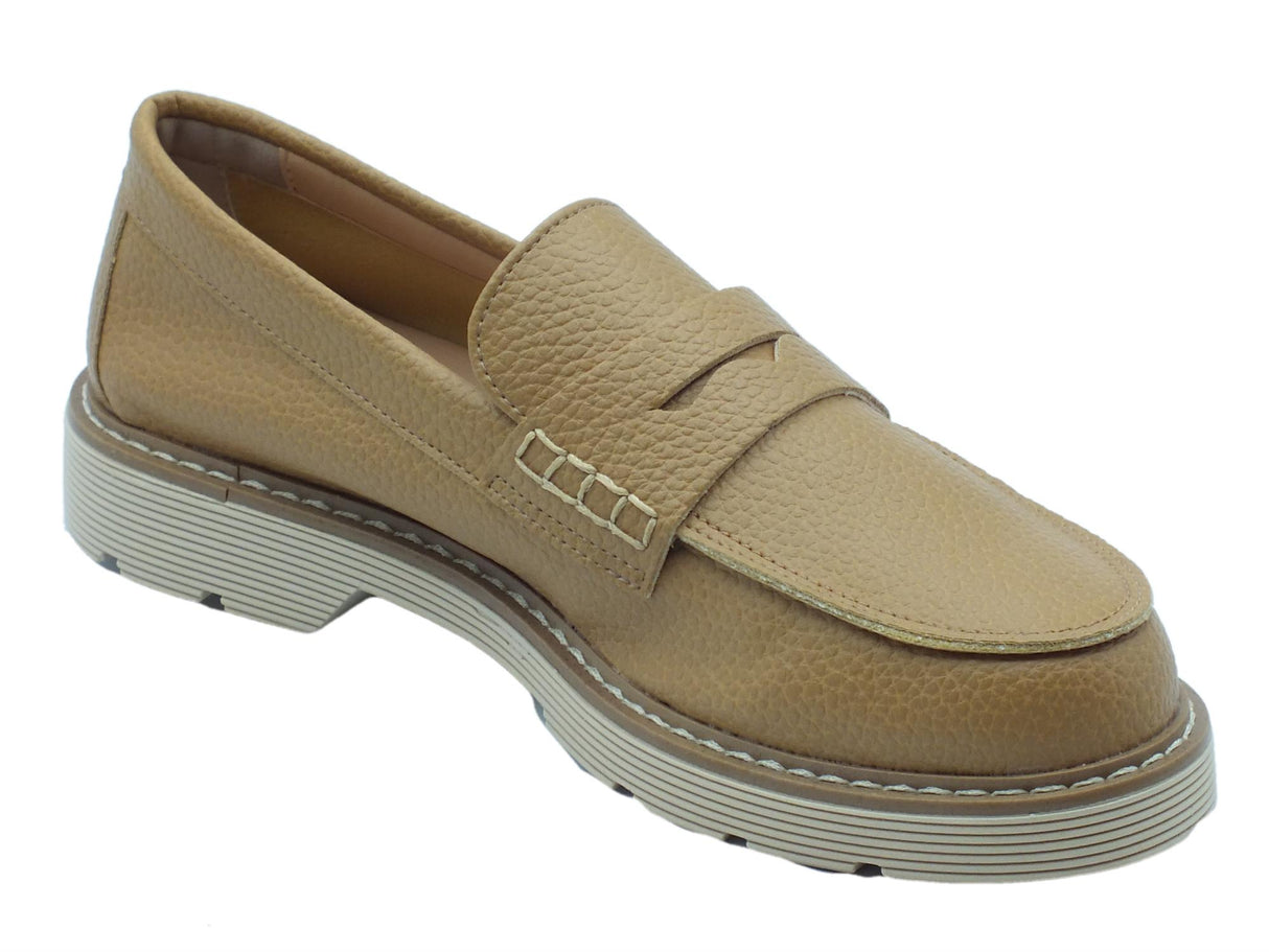 Nacrèe Nacrèe ASTRY020 Vanity Camel Mocassini per Donna in ecopelle Camel