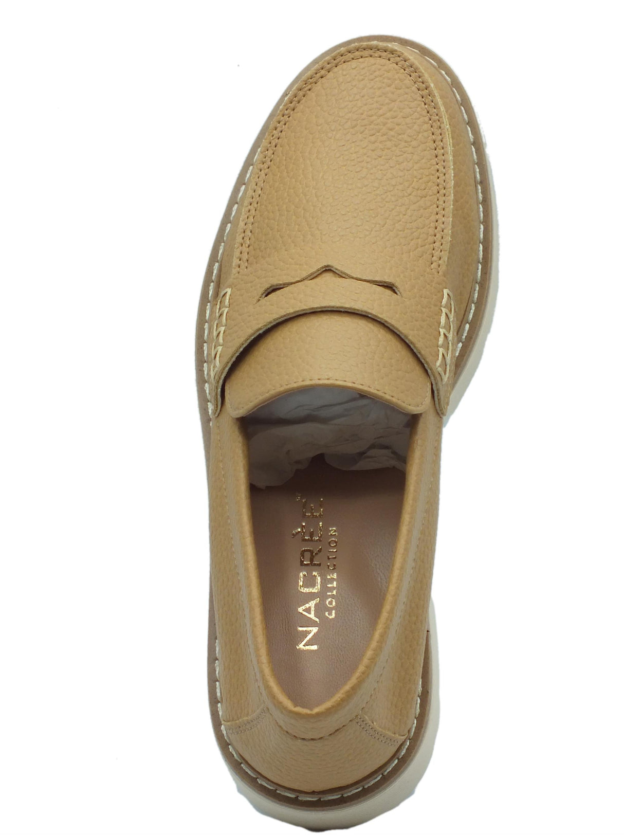 Nacrèe Nacrèe ASTRY020 Vanity Camel Mocassini per Donna in ecopelle Camel