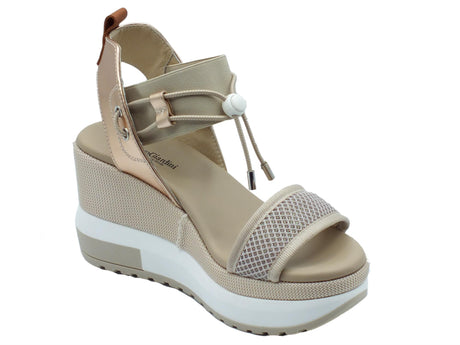 Nero Giardini NeroGiardini E307750D Phard Sandali per Donna in pelle con zeppa alta Phard