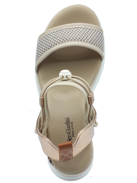 Nero Giardini NeroGiardini E307750D Phard Sandali per Donna in pelle con zeppa alta Phard