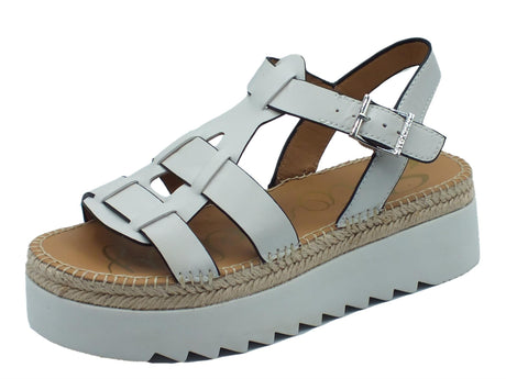 Stonefly Stonefly 219330 Ariel 2 Calf Birch White Sandali estivi per Donna in pelle Second Skin White